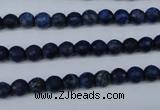 CNL601 15.5 inches 6mm faceted round natural lapis lazuli gemstone beads