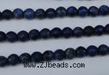 CNL601 15.5 inches 6mm faceted round natural lapis lazuli gemstone beads