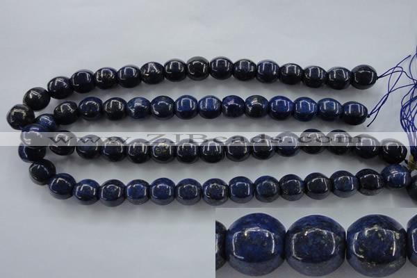 CNL636 15.5 inches 13*14mm pumpkin natural lapis lazuli beads