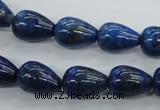 CNL901 15.5 inches 10*14mm teardrop natural lapis lazuli gemstone beads