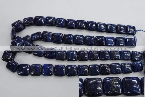 CNL964 15.5 inches 16*16mm square natural lapis lazuli gemstone beads