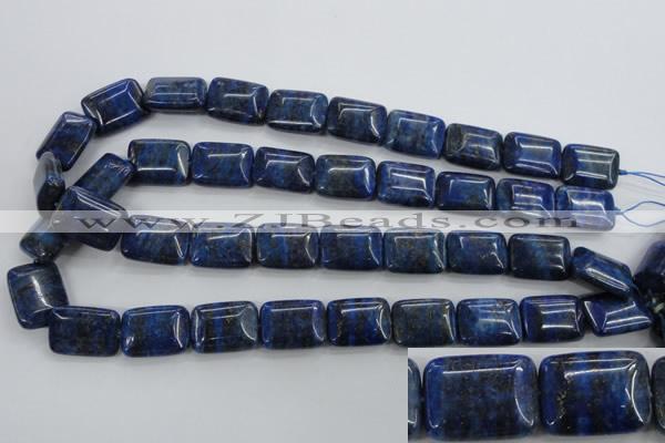 CNL975 15.5 inches 15*20mm rectangle natural lapis lazuli gemstone beads