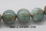 CNS04 16 inches 16mm round natural serpentine jasper beads wholesale