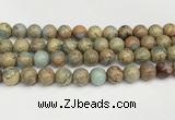 CNS334 15.5 inches 12mm round serpentine jasper beads wholesale