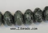 CNS416 15.5 inches 12*18mm rondelle natural serpentine jasper beads