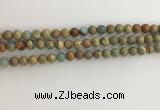 CNS701 15.5 inches 6mm round serpentine jasper beads wholesale