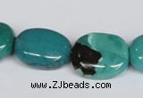 CNT14 16 inches 18-25mm nugget natural turquoise beads wholesale