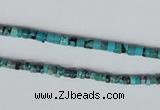 CNT18 16 inches 2-3mm heishi natural turquoise beads wholesale