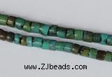 CNT20 16 inches 3-5mm heishi natural turquoise beads wholesale