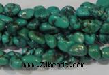 CNT241 15.5 inches 4*5mm - 5*8mm nuggets natural turquoise beads