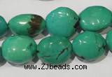 CNT267 15.5 inches 10*15mm - 18*22mm nuggets natural turquoise beads