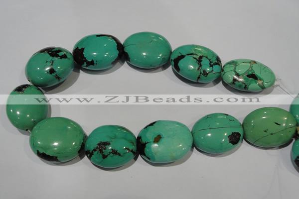 CNT270 15.5 inches 26*32mm - 30*40mm nuggets natural turquoise beads