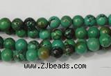 CNT351 15.5 inches 6mm round turquoise beads wholesale