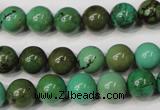 CNT353 15.5 inches 10mm round turquoise beads wholesale