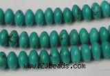 CNT361 15.5 inches 5*8mm rondelle turquoise beads wholesale