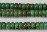 CNT365 15.5 inches 5*8mm rondelle turquoise beads wholesale