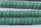 CNT541 15.5 inches 2*4mm - 3*4mm rondelle turquoise gemstone beads