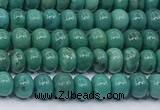 CNT542 15.5 inches 2.5*4mm - 3.5*4mm rondelle turquoise gemstone beads