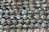 COIN257 15 inches 8mm faceted coin jasper gemstone beads