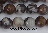 COJ363 15.5 inches 10mm faceted round outback jasper beads