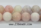 COP05 15.5 inches 12mm round natural pink opal beads wholesale