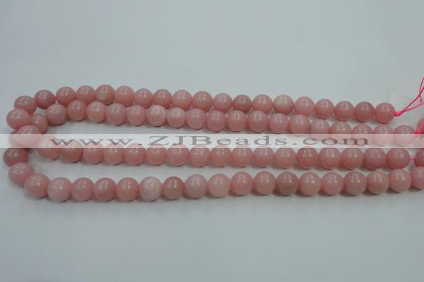 COP1213 15.5 inches 10mm round Chinese pink opal gemstone beads