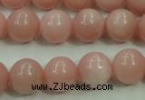 COP1214 15.5 inches 12mm round Chinese pink opal gemstone beads