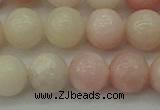 COP1227 15.5 inches 8mm round Chinese pink opal beads wholesale