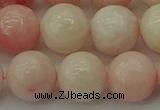 COP1229 15.5 inches 12mm round Chinese pink opal beads wholesale