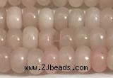 COP1236 15.5 inches 2.5*4mm rondelle Chinese pink opal beads