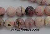 COP1253 15.5 inches 10mm round natural pink opal gemstone beads