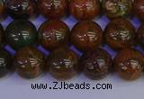 COP1363 15.5 inches 10mm round African green opal beads wholesale