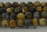 COP1381 15.5 inches 6mm round moss opal gemstone beads whholesale