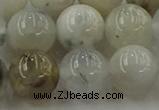 COP1454 15.5 inches 12mm round grey opal gemstone beads