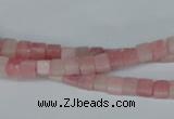 COP157 15.5 inches 4*4mm cube pink opal gemstone beads wholesale