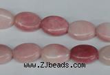 COP167 15.5 inches 15*20mm oval pink opal gemstone beads wholesale