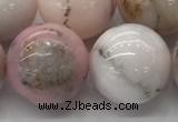 COP1708 15.5 inches 18mm round natural pink opal gemstone beads