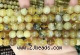 COP1761 15.5 inches 10mm round yellow opal beads wholesale