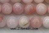 COP1780 15.5 inches 6mm round pink opal gemstone beads