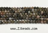 COP1800 15.5 inches 4mm round grey opal beads wholesale