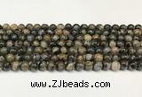 COP1801 15.5 inches 6mm round grey opal beads wholesale