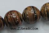 COP200 15.5 inches 20mm round natural brown opal gemstone beads