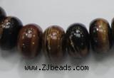 COP204 15.5 inches 10*16mm rondelle natural brown opal gemstone beads