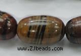 COP228 15.5 inches 20*30mm egg-shaped natural brown opal gemstone beads