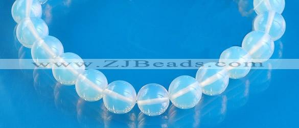 COP31 round shape 14mm translucent opal gemstone beads Wholesale