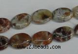 COP315 15.5 inches 10*14mm oval brandy opal gemstone beads wholesale