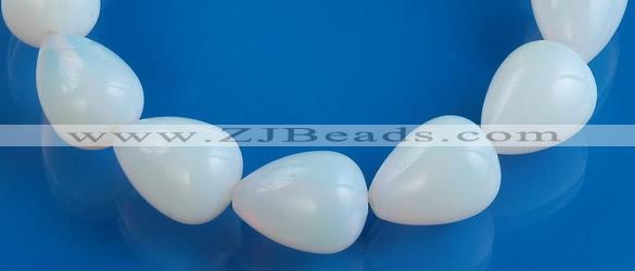 COP32 20*25mm teardrop shape opal gemstone beads Wholesale