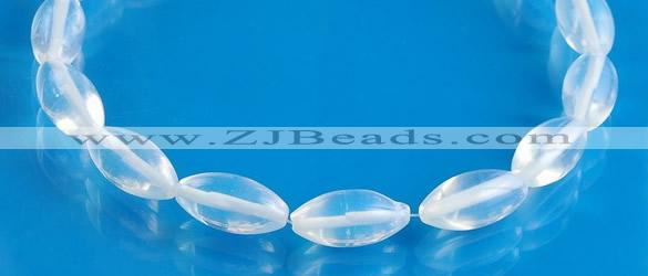 COP38 10*20mm rice translucent opal gemstone beads Wholesale