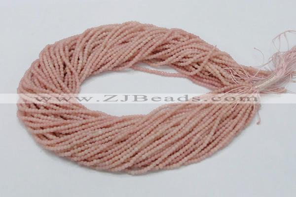 COP400 15.5 inches 3mm round Chinese pink opal gemstone beads