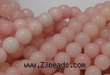 COP403 15.5 inches 8mm round Chinese pink opal gemstone beads